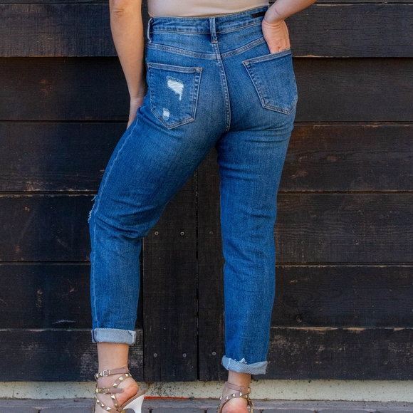 High Waisted Distressed Skinny (Not Juniors) - Picture 3 of 4